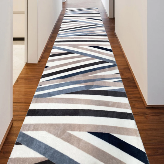 Alberty Cream/Blue Rug