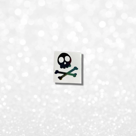 Skull & Crossbones Vinyl Decal | Laptop Stickers Sticker For Water Bottles
