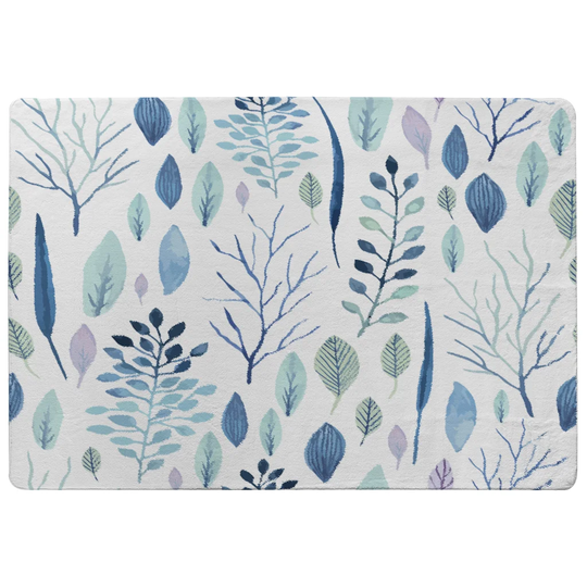 Najera Shaggy White Area Rug