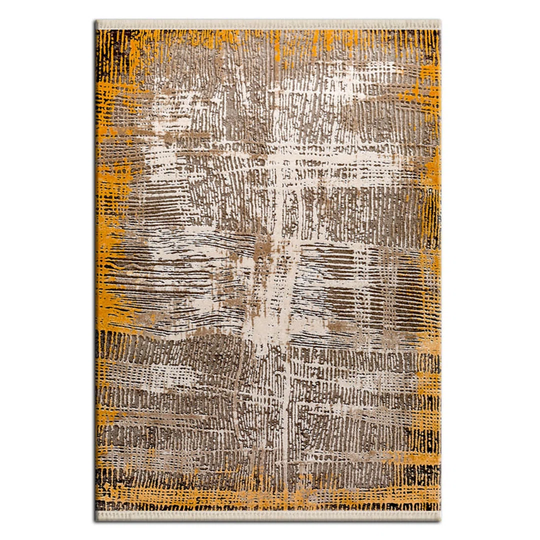 Santoyo Flatweave Grey/Beige/Orange Rug