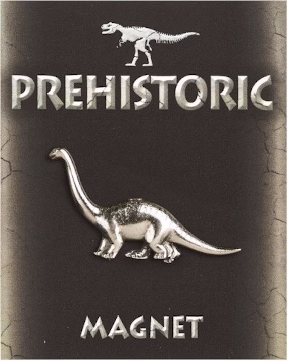 Diplodocus Dinosaur Pewter Fridge Magnet