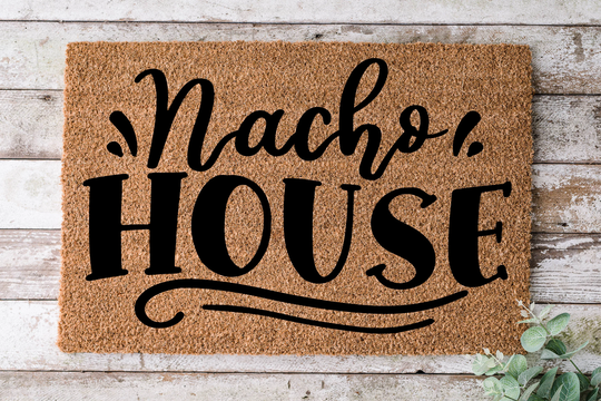 Nacho House, Door Mat, Funny Doormat, Wedding Gift, Housewarming Gift, Home Welcome Closing Gift - 47