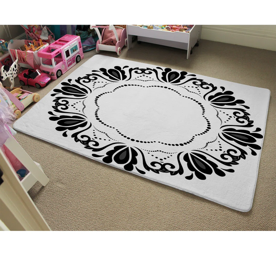 Nace Shaggy White Area Rug