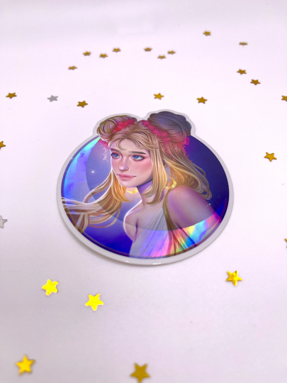 Usagi, Holographic Sticker, Hailiiz