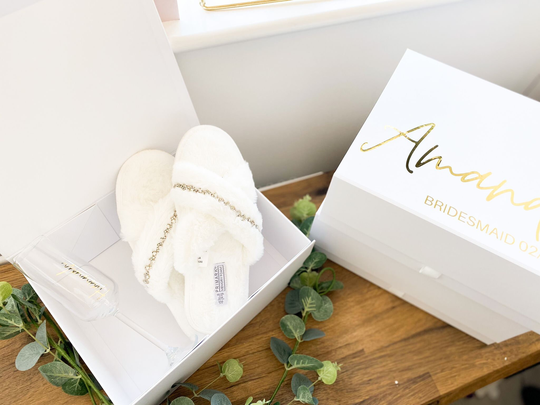 Luxury Wedding Gift Boxes | Bridesmaids With Optional Personalisation, Mother Of The Bride, Groom, Flower Girl Gifts