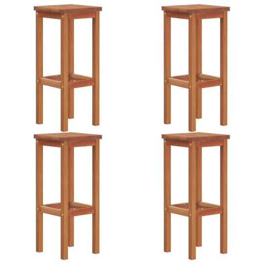 Natur Pur 5 Piece Garden Bar Set Solid Wood Acacia