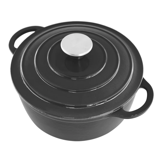 Blackmoor 2.5 l Non-Stick Cast Iron Round Casserole Dish with Lid