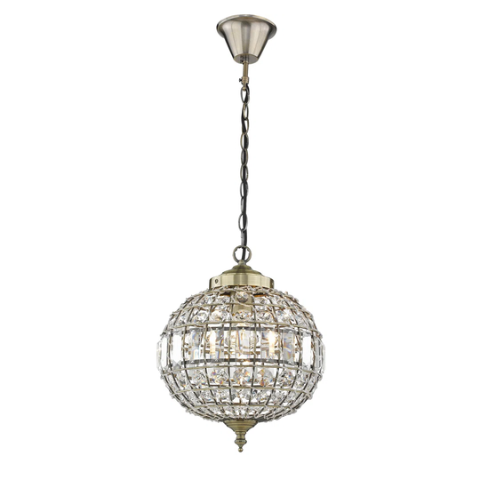 Stalbridge 1-Light Crystal Pendant