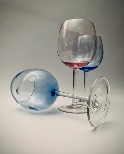 Marquis By Waterford Crystal Polka Dot Wine Glass/Replacement - Sold The