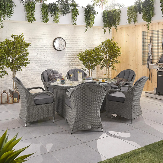 Ansbert 6 Seater Dining Set