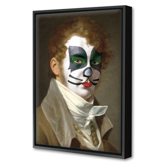 Kiss 4 - Floater Frame Art Print on Paper