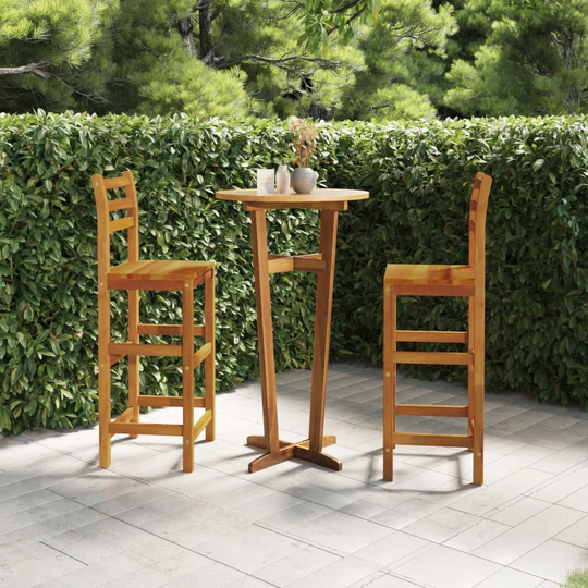 3 Piece Garden Bar Set