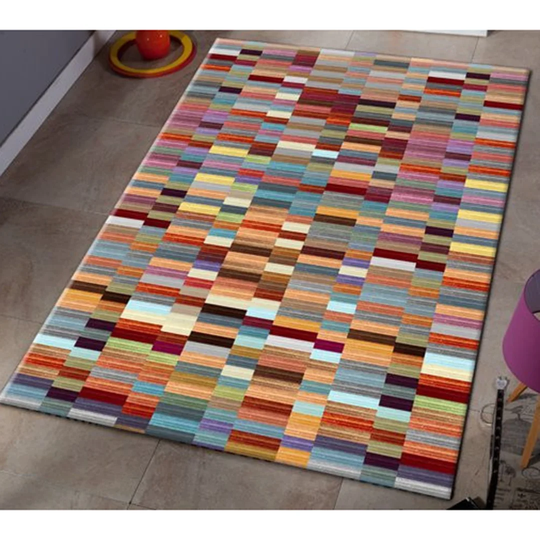 Daliylah Flatweave Brown/Red/Orange Rug