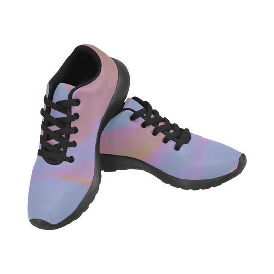Kids Calm Blue Solid Custom Canvas Sneakers | 3-12 Years