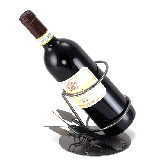 Poarch 1 Bottle Tabletop Wine Rack