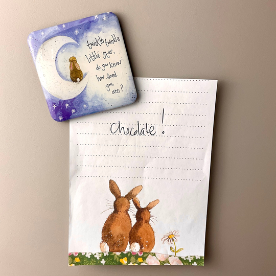 Twinkle Little Star Bunny Fridge Magnet - Alex Clark