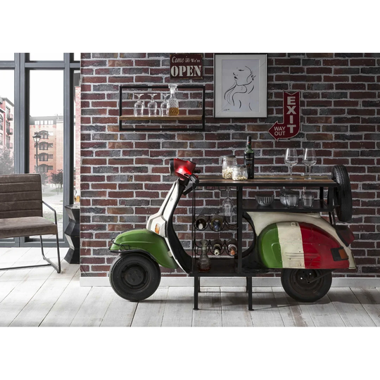 Sebeka Bar with Wine Storage
