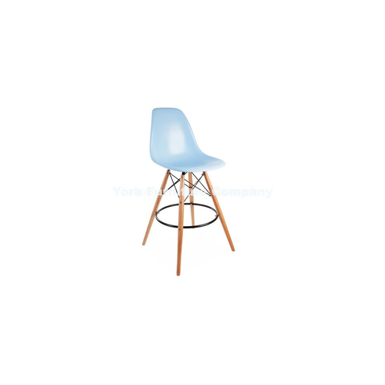 (LIGHT BLUE ) Classic Design Eiffel Tower Inspired Bar stool