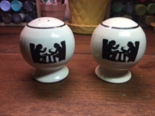 Sale Hall Silhouette Salt & Pepper Shakers