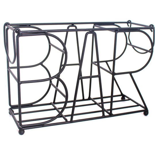 Iron Bar Wine Rack