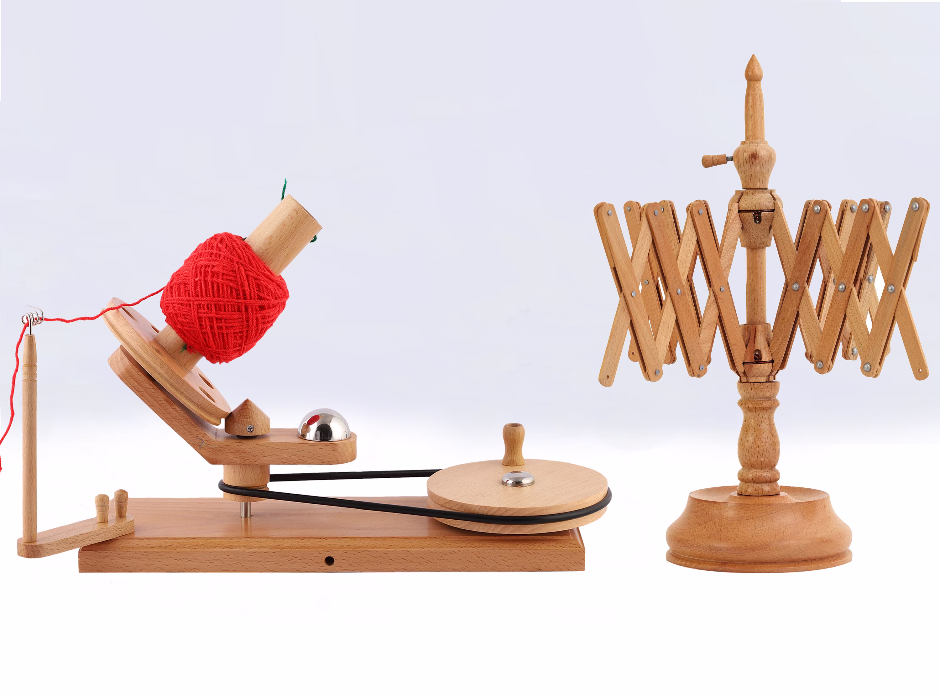 Yarn Swift Winder & Ball Winder, Wool Speedy Table Top String Holder For Crocheting Knitting Combo Customize