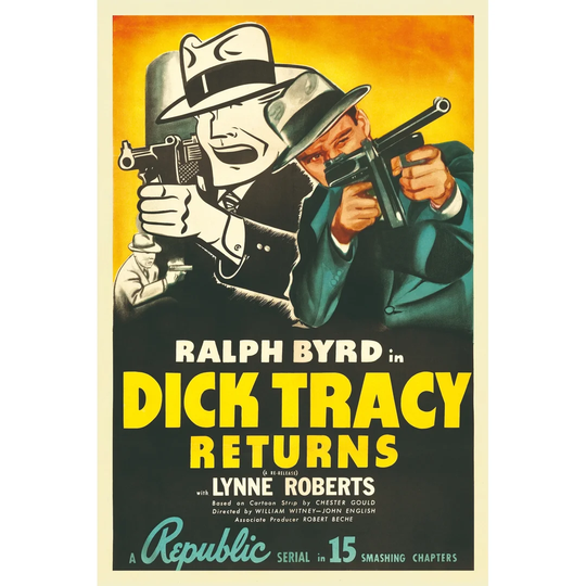 Dick Tracy - Art Print on Canvas