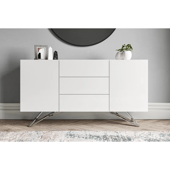 Colerane 160Cm Wide 3 Drawer Sideboard