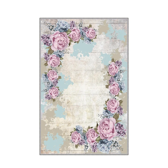 Kendra Flatweave Brown/White/Pink Rug