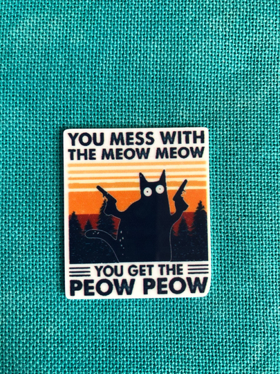 Ready To Rumble Cat | Needle Minder Cover