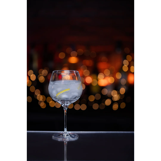 Glitz 610ml Lead Free Crystal Gin Balloon Glass