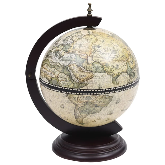 Neriah Globe Bar with Wine Storage