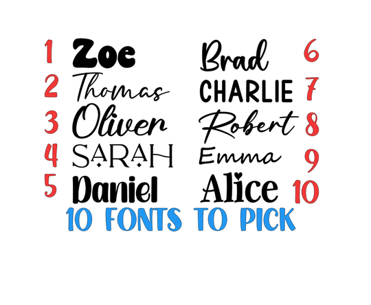 Name Decals , Personalised Custom Name, Organisation Labels, Home Office Labels, Wedding Birthday, Christmas Gift Ideas Pet Names
