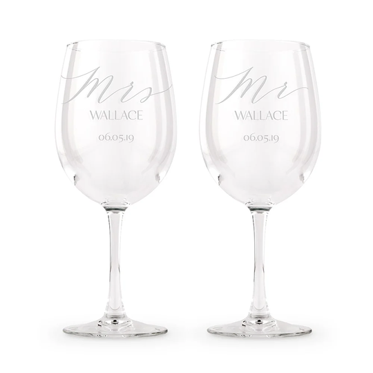 Bowers 2 Piece 355ml All Purpose Wine Glass Set