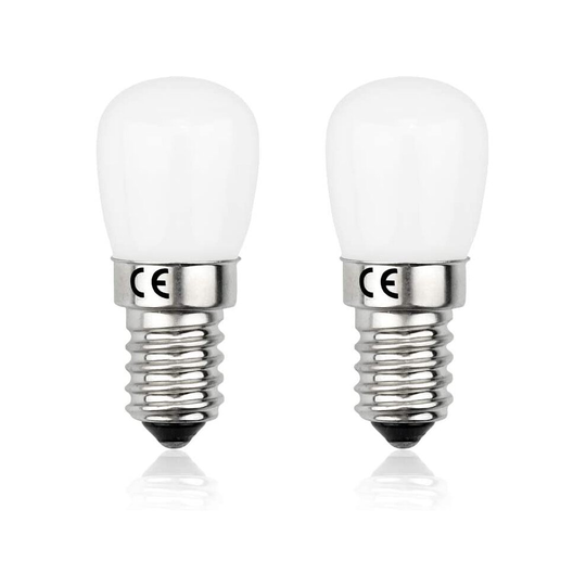 Bonlux 240V E14 Small Edison Screw Bulb Fridge Lamp 20W Halogen Replacement 2W SES Mini LED Bulb Cold White 6000K E14 LED Pygmy...