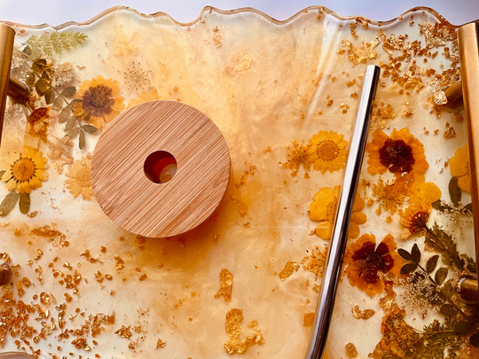 Bamboo Lid Beer Can Class, Iced Coffee Glass Lid, Lid, Bamboo