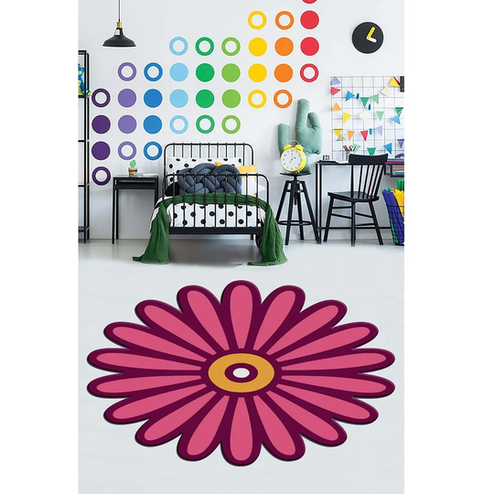 Nieto Power Loom Pink/Orange Rug