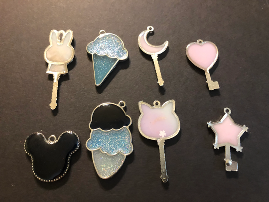 Pick A Charm Keychain Or Cellphone Charm. You Choose. | Glows in The Dark