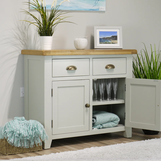 Longcroft Painted Oak Small Sideboard