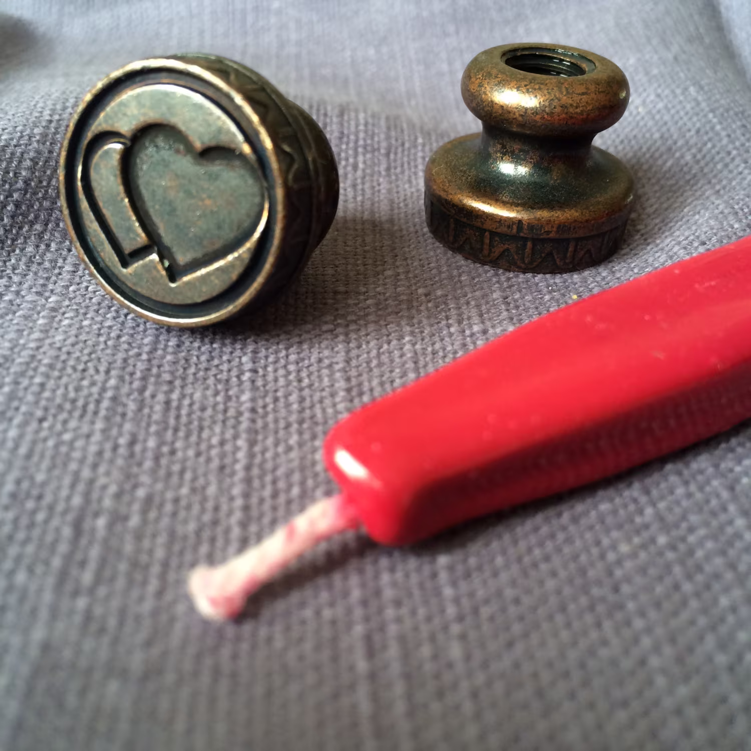 Wax Seal Heart | Wedding Invitations Christmas Wax Love Stamp Brass UK Based Ships Worldwide