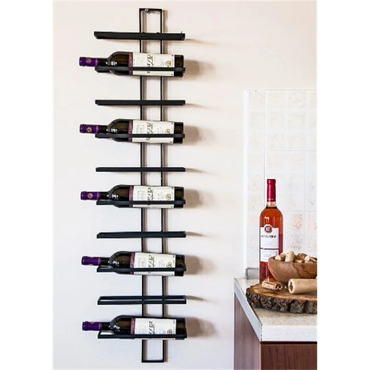 Wall Mounted Wine Rack For 10 Bottles