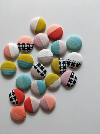 Bright Fabric Magnet - Set Of 4, 6 Or 10