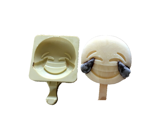 Diy Silicone Ice Cream Mold, 3D Popsicle Bar Maker Mould With Wooden Sticks, With 20 Ice Cream Sticks(Random Color
