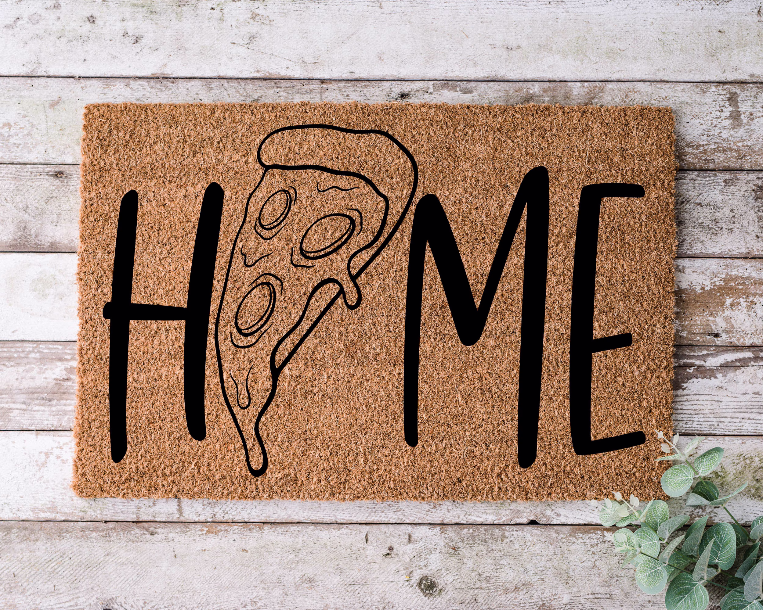Home, Door Mat, Funny Doormat, Wedding Gift, Housewarming Gift, Home Welcome Closing Gift - 1091
