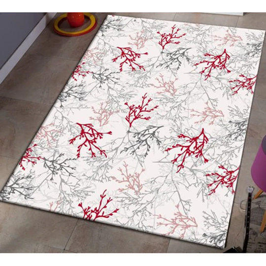 Daliza Flatweave White/Pink Rug