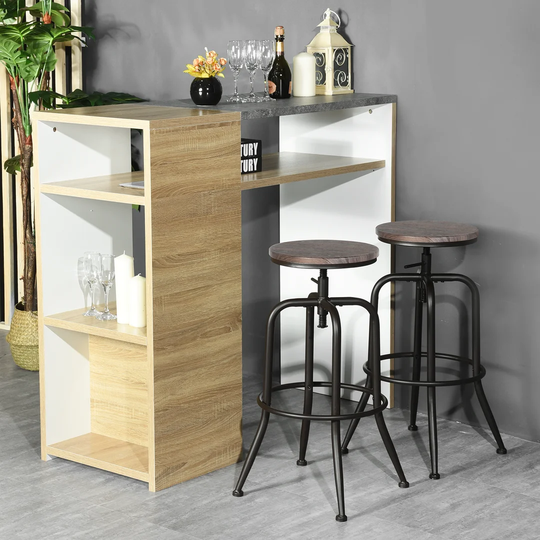 Alameda Height Adjustable Swivel Bar Stool