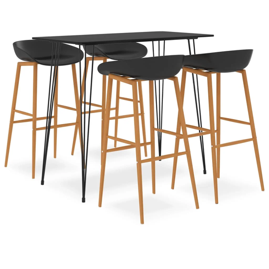 Quapaw Dining Set with 4 Chairs
