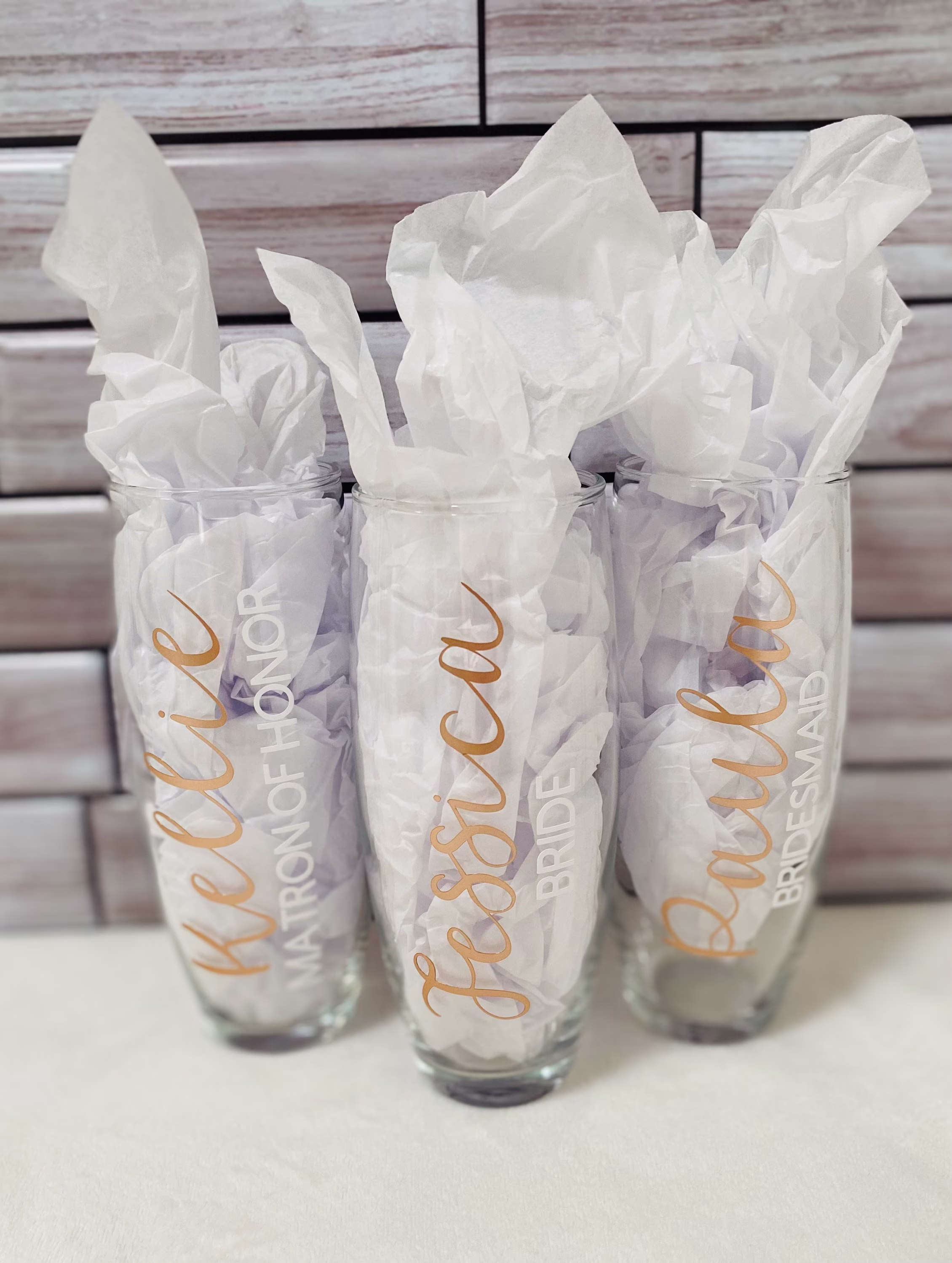 stemless Champagne Flutes |Bridesmaid |Champagne Glasses | Wedding Bridesmaid Proposal |Mother Of The Bride