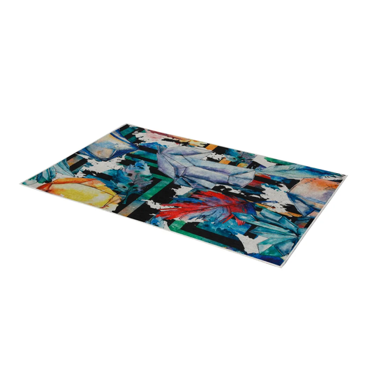 Nerina Flatweave Blue/White Rug