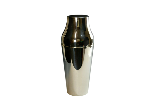 Vintage French Silver Plate - Frionnet Bauhaus Cocktail Shaker 9 1/2