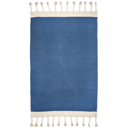 Kinton Lisboa Handwoven Blue Rug